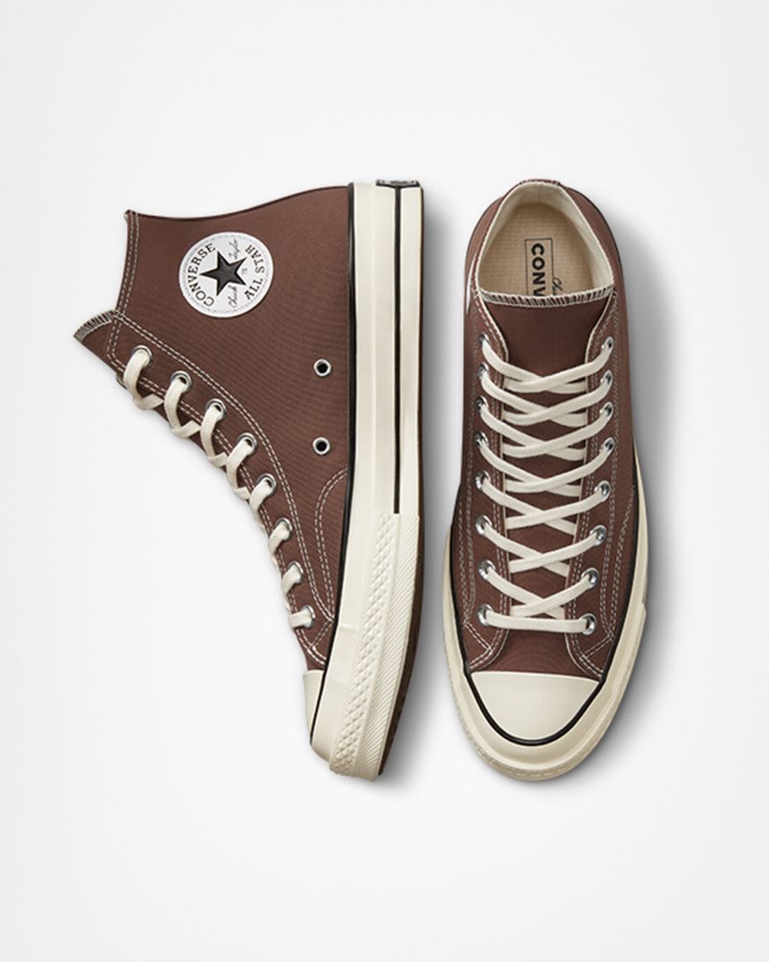 Tenisi Inalti Dama Converse Chuck 70 Vintage Panza Maro Negrii | RO HDQOE589